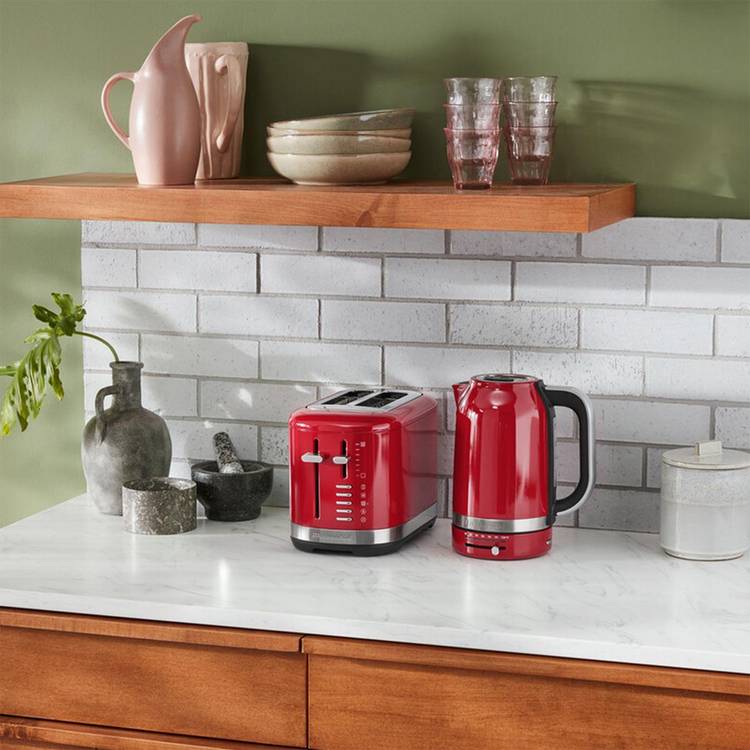 KitchenAid variable temperature kettle red 1.7L (British brand)