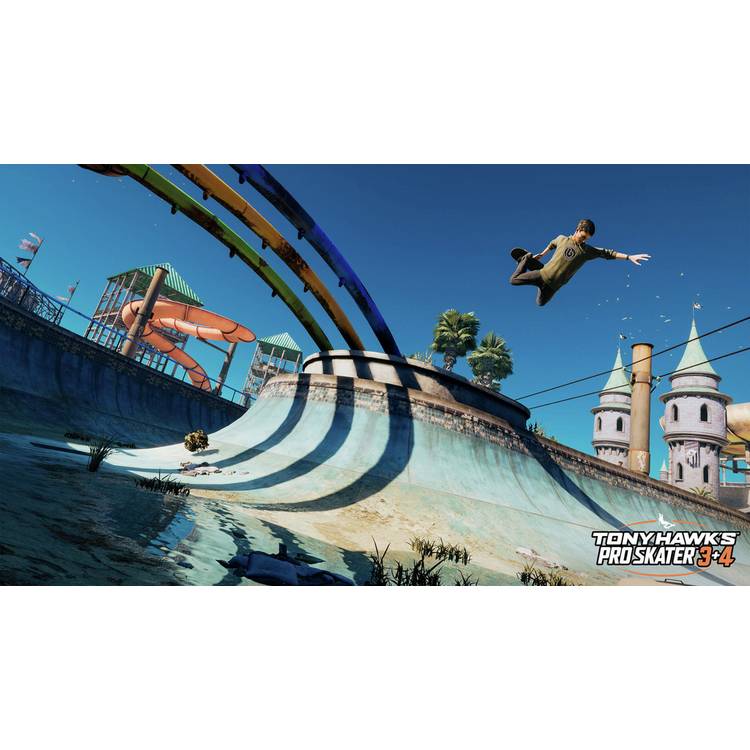 Tony Hawk's Pro Skater 3+4 PS5 game disc, imported from the UK