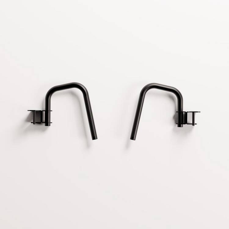 Decathlon adjustable dip supports for weight racks - British product