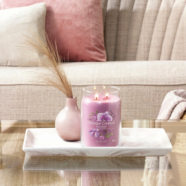 Yankee Candle scented candle Wild Orchid 567g (British brand)