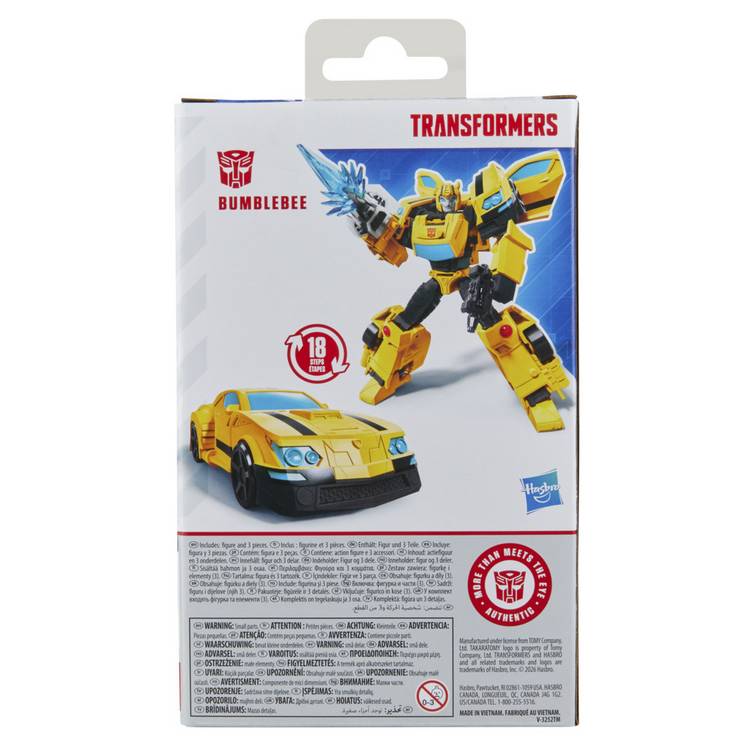 Transformers Prime Changers Bumblebee 5-inch toy (British brand)