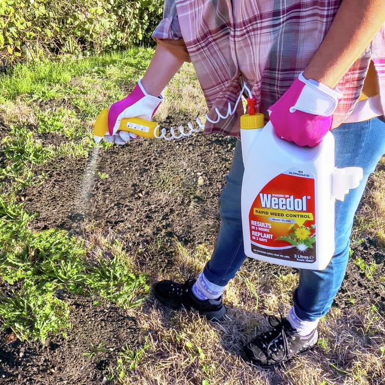 Weedol rapid weed control weedkiller manual sprayer 3L (British brand)