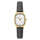 Sekonda ladies watch with black leather strap, UK version