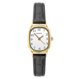 Sekonda ladies watch with black leather strap, UK version