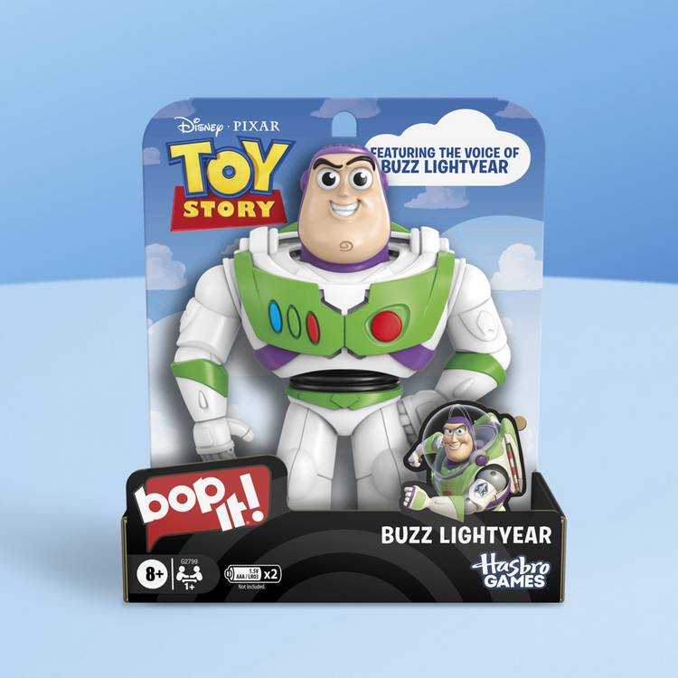 Disney Buzz Lightyear Bop It game - British product