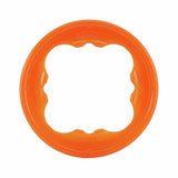 Bionic Toss N Tug Turbo orange pet toy, imported from the UK