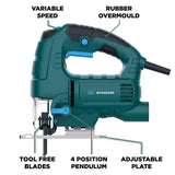 McGregor 710W jigsaw power tool - British product