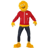 Smiffys Honey Monster yellow costume with mask and accessories (British brand)