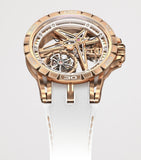 Roger Dubuis Excalibur Spider Monotourbillon pink gold watch 39mm (British brand)