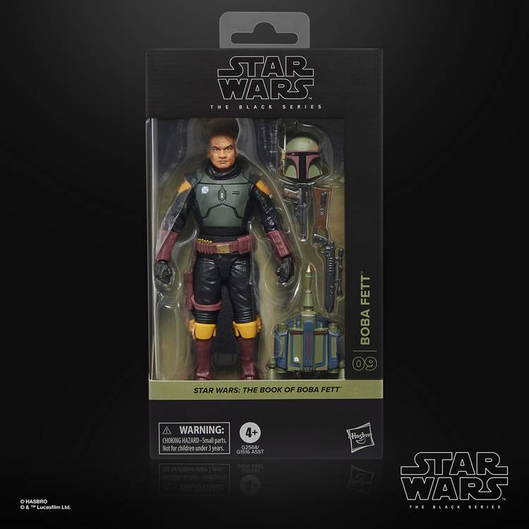 Star Wars The Black Series Boba Fett action figure 15cm, imported from the UK