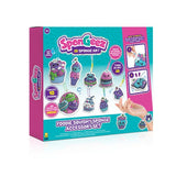 Spongeez Foodie Squishy Sponge Set craft kit with pens and keychains, UK version