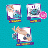 Spongeez Foodie Squishy Sponge Set craft kit with pens and keychains, UK version