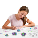 Spongeez Foodie Squishy Sponge Set craft kit with pens and keychains, UK version