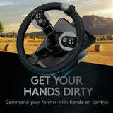 Logitech G Farm Simulator heavy equipment bundle for PC, imported from the UK