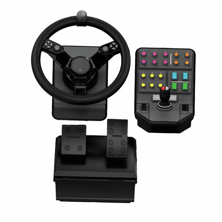 Logitech G Farm Simulator heavy equipment bundle for PC, imported from the UK