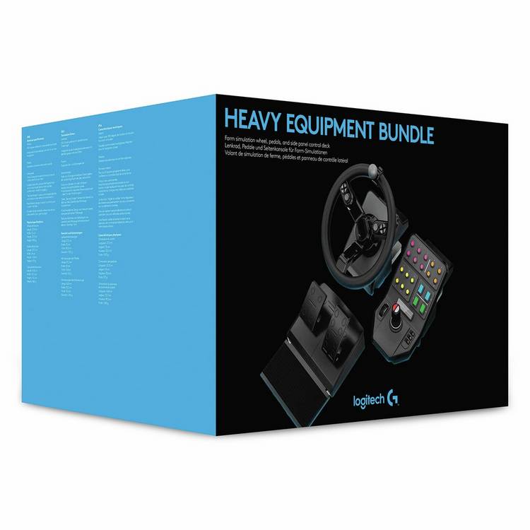Logitech G Farm Simulator heavy equipment bundle for PC, imported from the UK