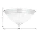 Argos Home Alabaster Uplighter ceiling light - British product