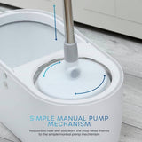 Swan Elevate spin mop and bucket set, the UK version