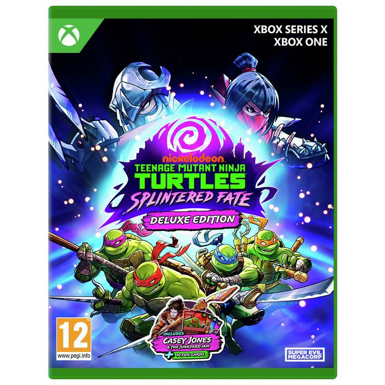 TMNT Splintered Fate Deluxe Edition game, imported from the UK