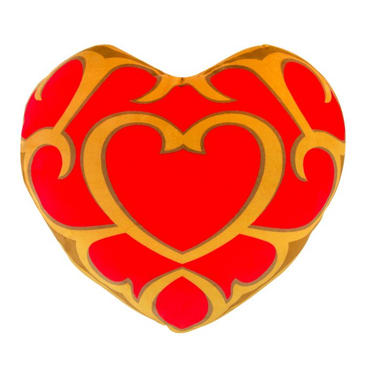 Club Mocchi Mocchi Legend of Zelda Heart Container plush (British brand)