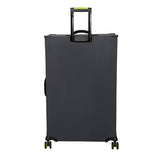it Luggage cabin suitcase Charcoal Lime 32L, imported from the UK