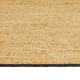 Habitat jute runner grey border 66x200cm, imported from the UK