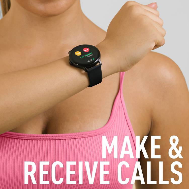 Reflex Active Nexus Series 22 black calling smartwatch (British brand)