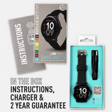 Reflex Active Nexus Series 22 black calling smartwatch (British brand)