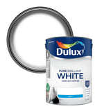 Argos Dulux Walls & Ceilings Matt Paint Pure Brilliant White 5L- Buy online at McGrocer