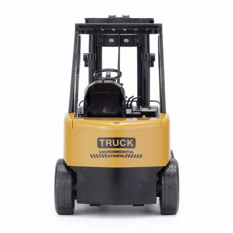 CMJ RC forklift toy with accessories (British brand)