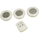 Eagle LED push lights pack of 3 (British brand)