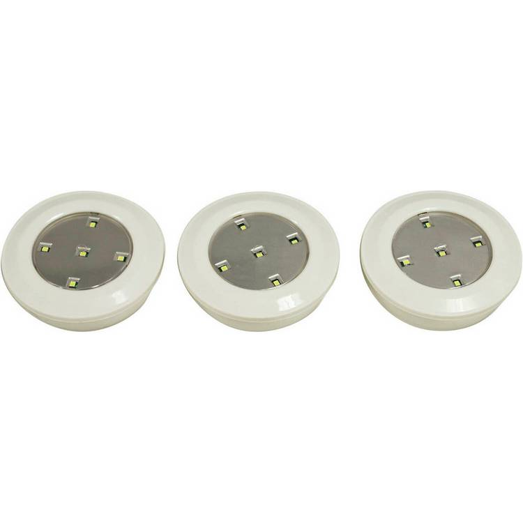 Eagle LED push lights pack of 3 (British brand)