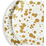 Habitat porcelain side plates gold edit set of 2 (British brand)