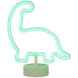 Glow dinosaur kids table lamp white, imported from the UK
