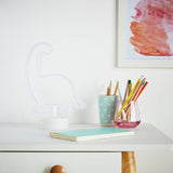 Glow dinosaur kids table lamp white, imported from the UK