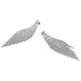 Liars & Lovers crystal chandelier drop earrings (British brand)