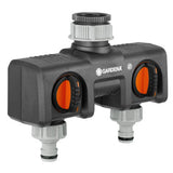 Argos Gardena Twin Tap Connector 6x18x24cm- Buy online at McGrocer