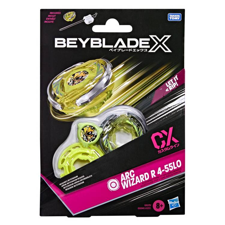 Beyblade X Starter Pack spinning top toy, UK version