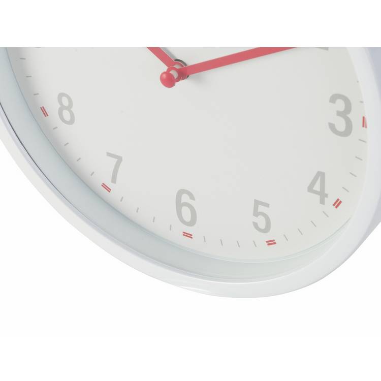 Argos Home white wall clock 20.5cm, UK version