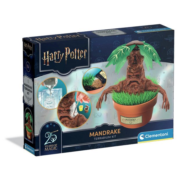 Harry Potter Mandrake growing kit with plaster and paints (British brand)