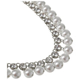 Liars & Lovers statement necklace pearl crystal 10-inch, UK version