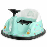 Xootz Dizzy Dodger Bumper Car Mint Green ride-on toy, imported from the UK