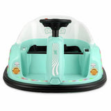 Xootz Dizzy Dodger Bumper Car Mint Green ride-on toy, imported from the UK