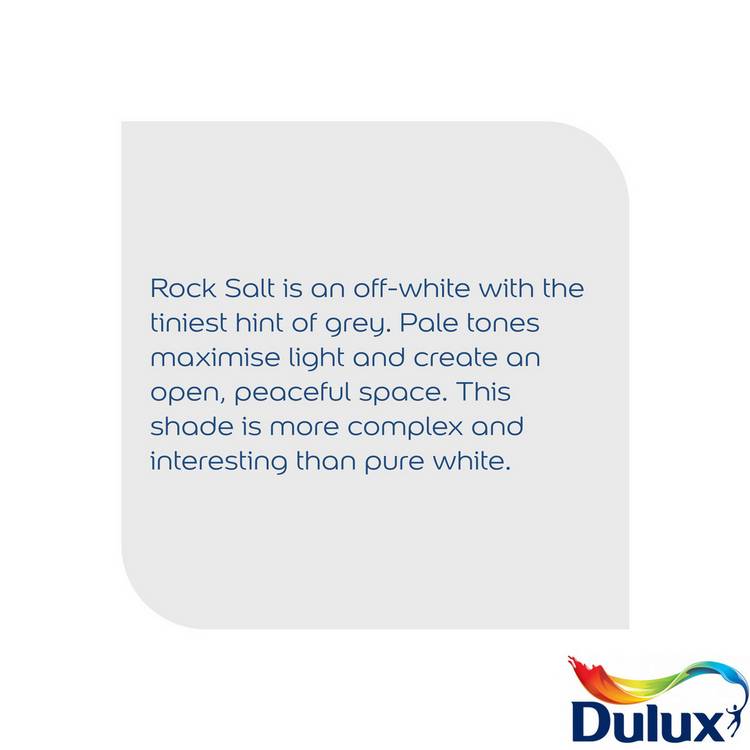Dulux Easycare bathroom paint Rock Salt 2.5L (British brand)