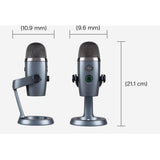 Blue Yeti Nano grey USB microphone (British brand)