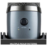 Blue Yeti Nano grey USB microphone (British brand)