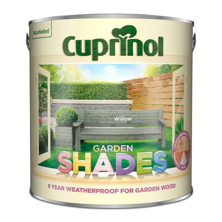 Cuprinol garden paint Willow 2.5L (British brand)