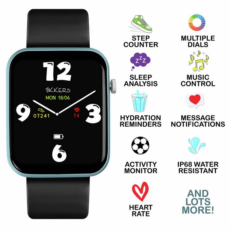 Tikkers Series 13 kids smart watch blue, UK version