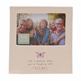 Widdop ceramic photo frame Love Life 4x6 - British product