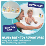 Bluey Family Bath Squirters 4-pack - British product